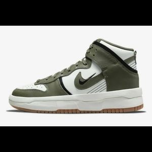 NIKE Dunk High Up ‘Cargo Khaki’ Women’s Size 7.5 DH3718-103 New Without Box